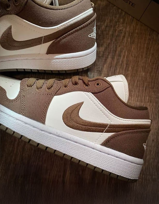 Giày Nike Air Jordan 1 Low SE “Light Olive” (w) DV0426-301
