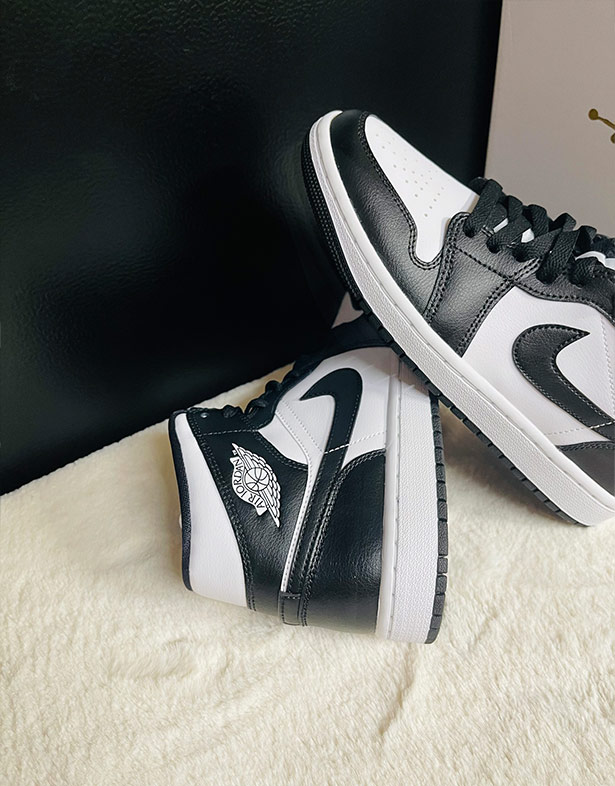 Giày Nike Air Jordan 1 Mid “Panda” (w) DV0991-101