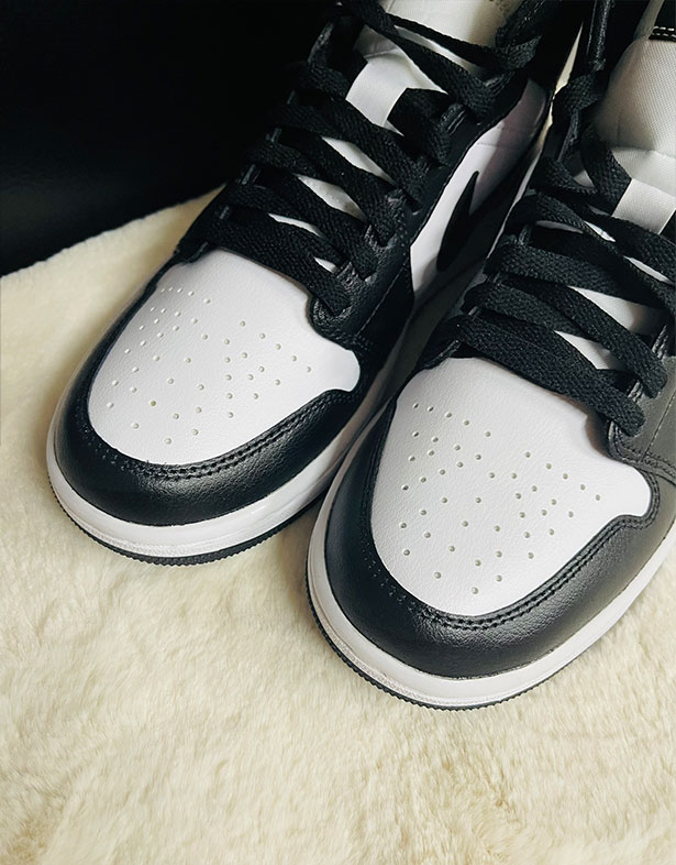 Giày Nike Air Jordan 1 Mid “Panda” (w) DV0991-101