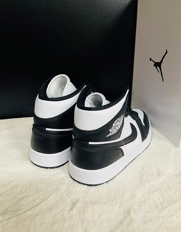 Giày Nike Air Jordan 1 Mid “Panda” (w) DV0991-101