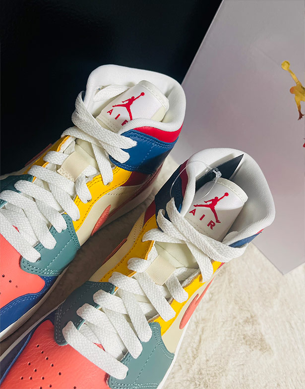 Giày Nike Air Jordan 1 Mid SE “Multi-Color” (w) DN3738-400