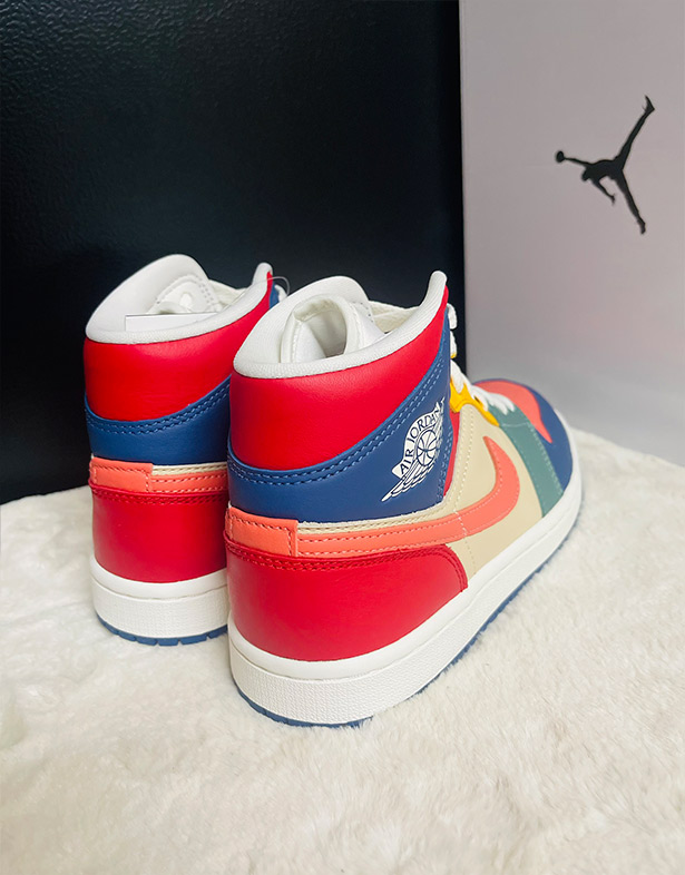 Giày Nike Air Jordan 1 Mid SE “Multi-Color” (w) DN3738-400