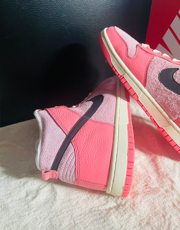 Giày Nike Dunk High “Hoops Pack Pink” (w) DX3359-600