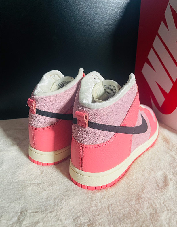 Giày Nike Dunk High “Hoops Pack Pink” (w) DX3359-600