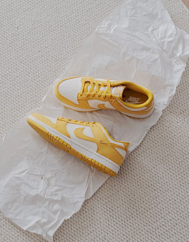 Nike Dunk Low Mini Swoosh “Dark Sulfur” (w) IB4417-101