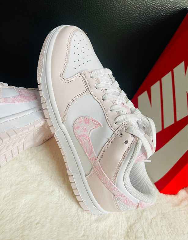 Giày Nike Dunk Low “Pink Paisley” (w) FD1449-100