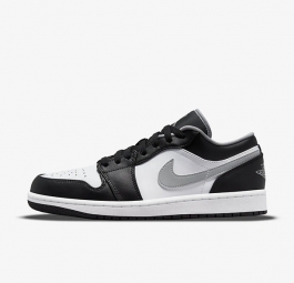 Nike Air Jordan 1 Low Black “Medium Grey” 553558-040