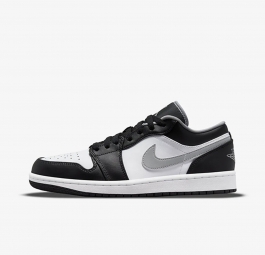 Nike Air Jordan 1 Low “Black Medium Grey” 553558-040
