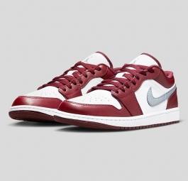 Nike Air Jordan 1 Low GS “Cherrywood Red” 553560-615