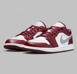 Nike Air Jordan 1 Low “Cherrywood Red” 553558-615