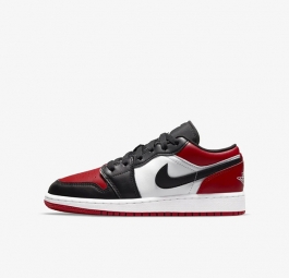 Nike Air Jordan 1 Low Gs “Bred Toe” 553560-612