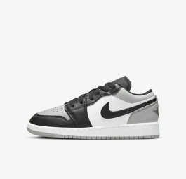 Nike Air Jordan 1 Low GS “Light Smoke Grey” 553560-052