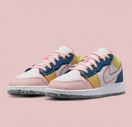 Nike Air Jordan 1 Low GS “Multi Canvas” DV1323-100