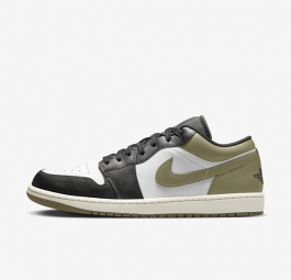 Nike Air Jordan 1 Low “Medium Olive” 553558-092