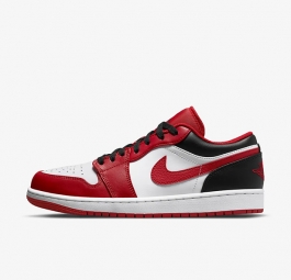 Nike Air Jordan 1 Low “Reverse Black Toe” 553558-163