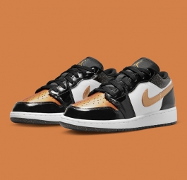 Nike Air Jordan 1 Low SE GS “Gold Toe” DR6970-071