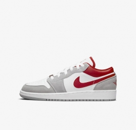 Nike Air Jordan 1 Low SE GS “Grey Red” DM0589-016