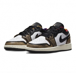 Nike Air Jordan 1 Low SE GS “ONYX” DQ8421-001