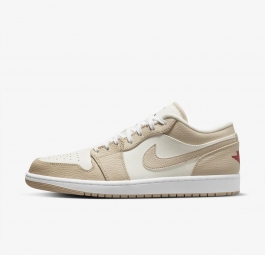 Nike Air Jordan 1 Low SE “Heavy Tan Leather” FB7168-121