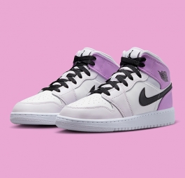 Nike Air Jordan 1 Mid GS “Barely Grape” DQ8423-501