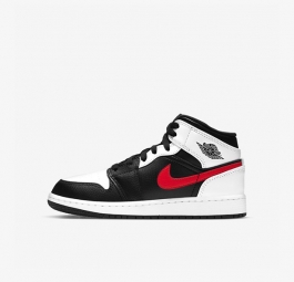 Nike Air Jordan 1 Mid GS “Chile Red” 554725-075