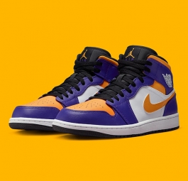 Nike Air Jordan 1 Mid “Lakers” DQ8426-517