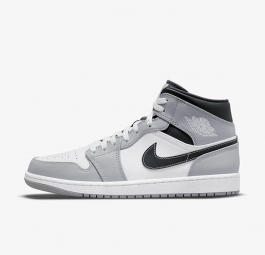 Nike Air Jordan 1 Mid “Light Smoke Grey” 554724-078