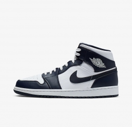 Nike Air Jordan 1 Mid “Obsidian” 554724-174