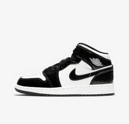 Nike Air Jordan 1 Mid SE Gs “Carbon Fiber” DD2192-001