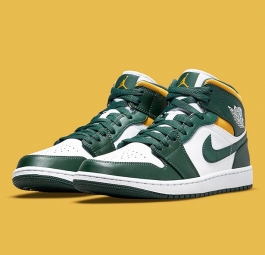 Nike Air Jordan 1 Mid “Sonics 2021” 554724-371