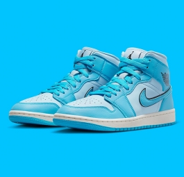 Nike Air Jordan 1 Mid “University Blue” DV1302-400