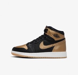 Nike Air Jordan 1 Retro High OG GS “Metallic Gold” FD1437-071