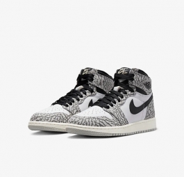 Nike Air Jordan 1 Retro High OG GS “White Cement” FD1437-052