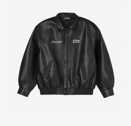 Doncare(AFGK) “Basic All Leather Jacket Black” AFH04