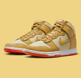 Nike Dunk High “Wheat Gold” DV7215-700