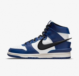 Nike Dunk High x AMBUSH “Deep Royal” CU7544-400