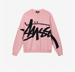 Stussy Stock Sweater “Pink” 117152
