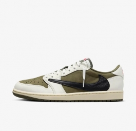 Travis Scott x Nike Air Jordan 1 Low OG SP “Olive” DM7866-200