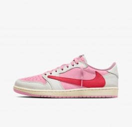 Travis Scott x Air Jordan 1 Low OG “Tropical Pink” IQ7604-101