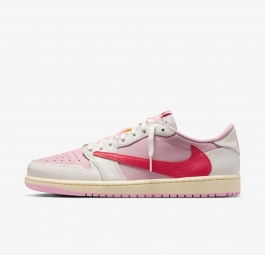 Travis Scott x Air Jordan 1 Low OG “Tropical Pink” IQ7604-101