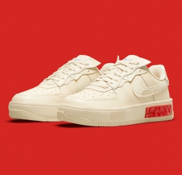 Nike Air Force 1 Fontanka “Pearl White University Red” (w) DA7024-200