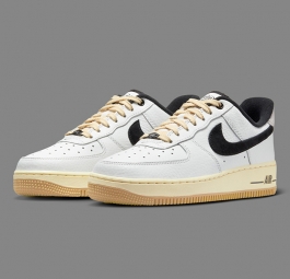 Nike Air Force 1 Low 07 LX Command Force “White Black” (w) DR0148-101