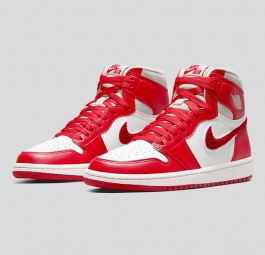 Nike Air Jordan 1 High OG “Varsity Red” (w) DJ4891-061