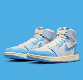 Nike Air Jordan 1 High Zoom CMFT 2 “University Blue” (w) DV1305-004