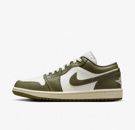 Nike Air Jordan 1 Low “Medium Olive” (w) DC0774-122