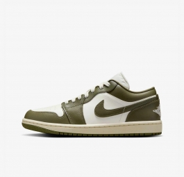 Nike Air Jordan 1 Low “Medium Olive” (w) DC0774-122