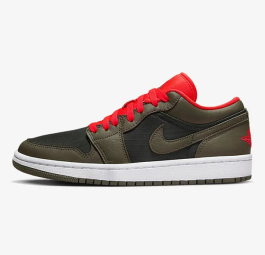 Nike Air Jordan 1 Low SE “Bright Crimson” (w) DQ6076-002