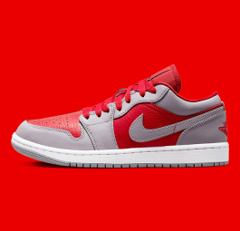 Nike Air Jordan 1 Low SE Homage “Gym Red Cement Grey” (w) DR0502-600