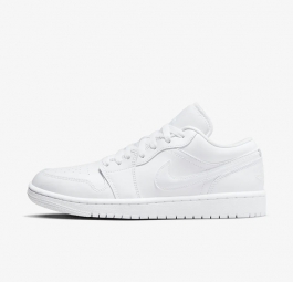 Nike Air Jordan 1 Low “Triple White” (w) DV0990-111