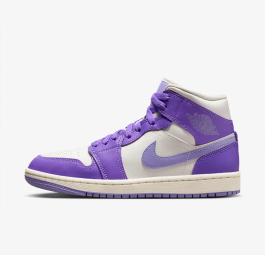 Nike Air Jordan 1 Mid “Action Grape” (w) BQ6472-504